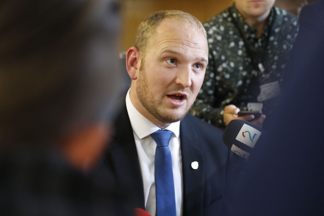 Samferdselsminister Jon Georg Dale (Frp) Samferdselsminister Jon Georg Dale (Frp)