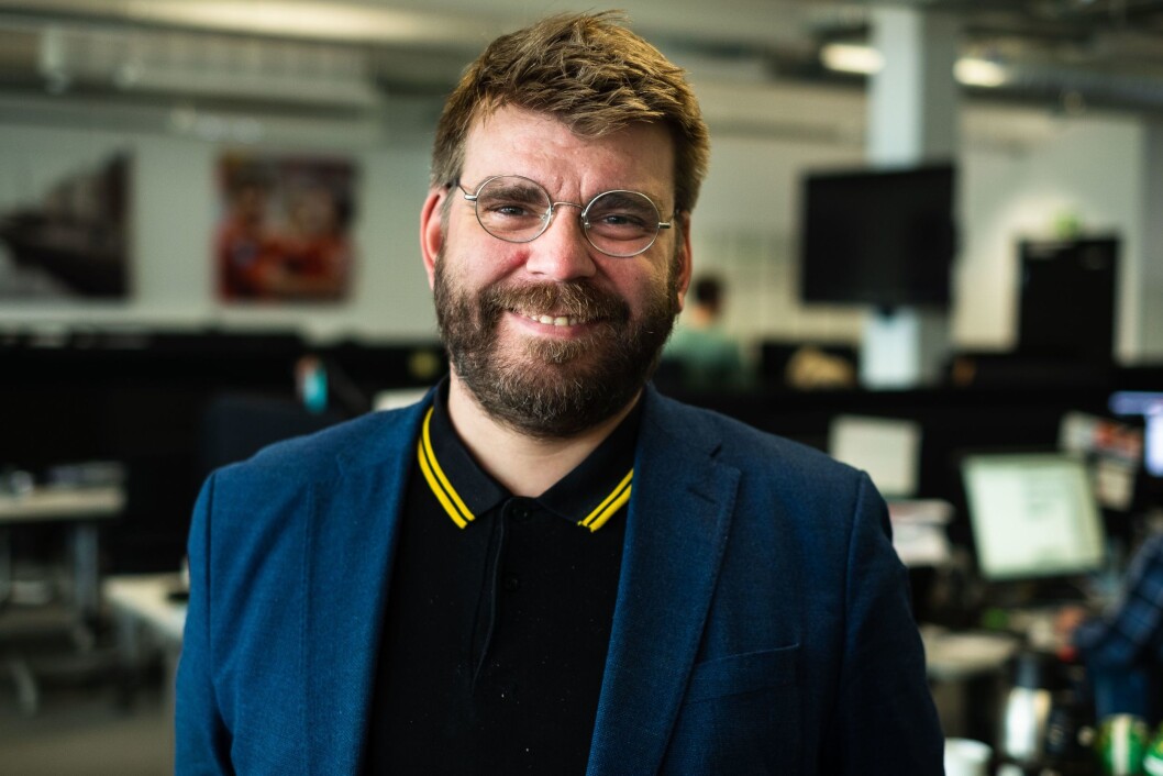 Sigvald Sveinbjørnsson, ansvarlig redaktør i Bergensavisen. Sigvald Sveinbjørnsson, ansvarlig redaktør i Bergensavisen.