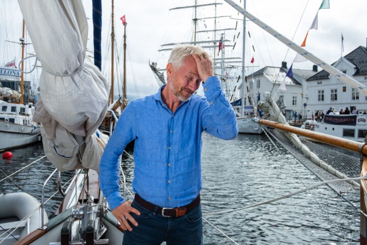 Sandnes innså akkurat at ved å ta med Medier24 på ei skute, så blir det masse ordspill i tittel og ingress. Det kan vi bekrefte.