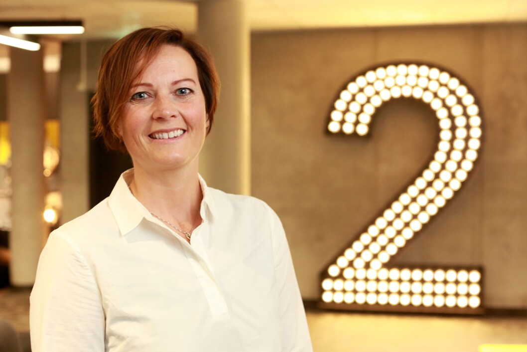 Lene Bjørck. Foto: Erik Edland, TV 2 Lene Bjørck. Foto: Erik Edland, TV 2