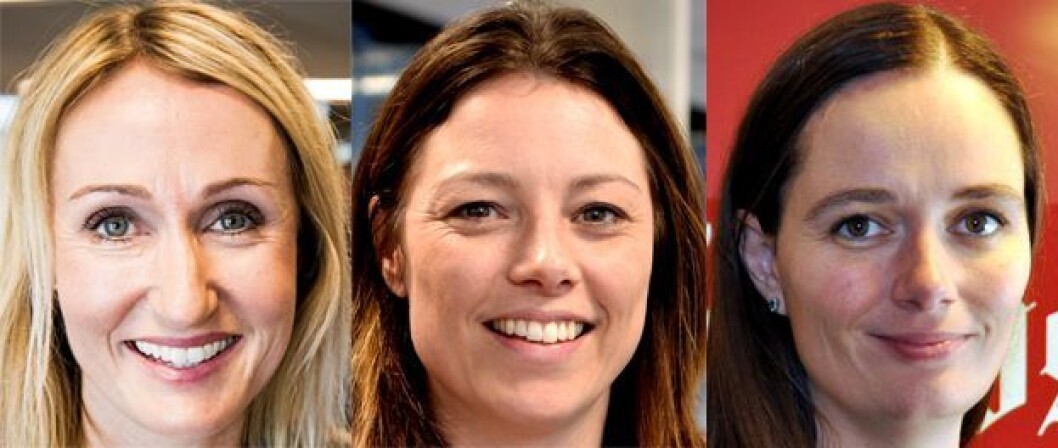 Fra venstre: Kirsti Husby, Sarah Willand og Marianne S. Kielland. Fra venstre: Kirsti Husby, Sarah Willand og Marianne S. Kielland.