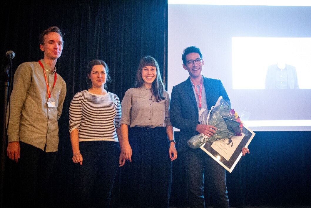 fv. Adrian Nilsen, Maria Gossé, Siv Dolmen og Brian Cliff Olguin. fv. Adrian Nilsen, Maria Gossé, Siv Dolmen og Brian Cliff Olguin.