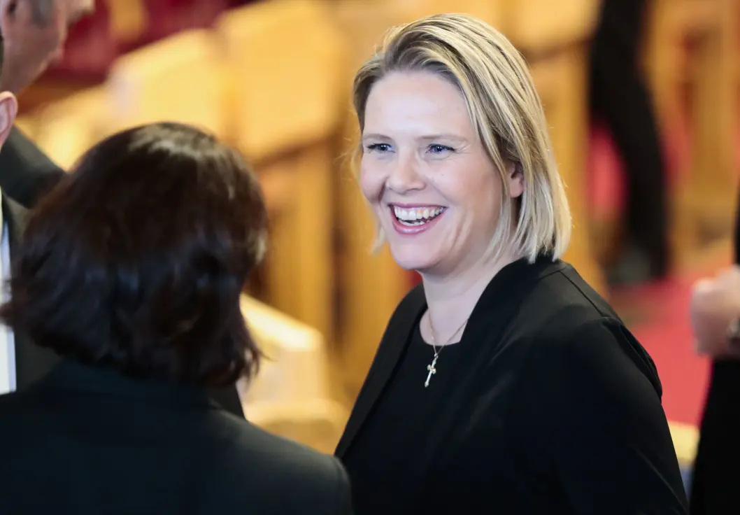 Oslo 20181002.Sylvi Listhaug (Frp) under den høytidelige åpningen av Stortinget 2018.Foto: Lise Åserud / NTB scanpix Oslo 20181002.Sylvi Listhaug (Frp) under den høytidelige åpningen av Stortinget 2018.Foto: Lise Åserud / NTB scanpix