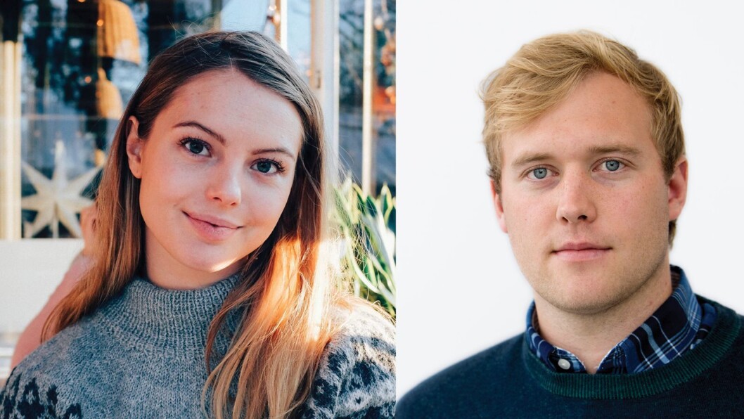 Lisa Granberg Jansen og Erik Børresen. Lisa Granberg Jansen og Erik Børresen.