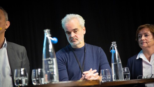 Sjefredaktør Eivind Ljøstad i Fædrelandsvennen. Her fra debatt om redaktørrollen under NRs høstmøte 5. november. Sjefredaktør Eivind Ljøstad i Fædrelandsvennen. Her fra debatt om redaktørrollen under NRs høstmøte 5. november.