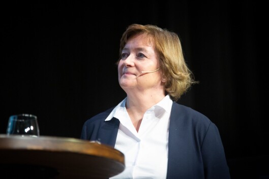 Hanna Relling Berg, konstituert styreleder i Norsk Redaktørforening. Her fra debatt om redaktørrollen under NRs høstmøte 5. november. Hanna Relling Berg, konstituert styreleder i Norsk Redaktørforening. Her fra debatt om redaktørrollen under NRs høstmøte 5. november.