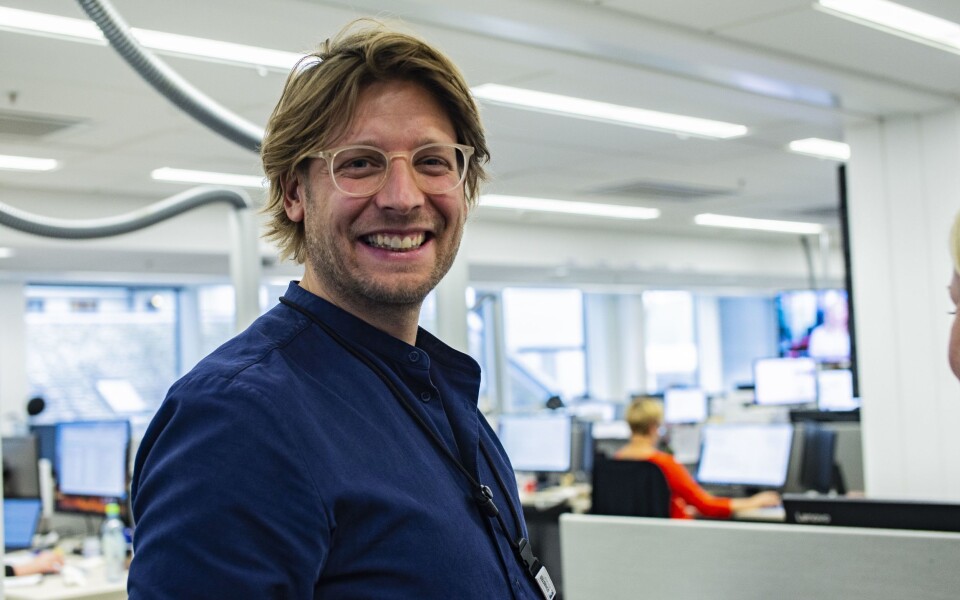 Constantin Eberle, kreativ leder i Aftenposten, Constantin Eberle, kreativ leder i Aftenposten,