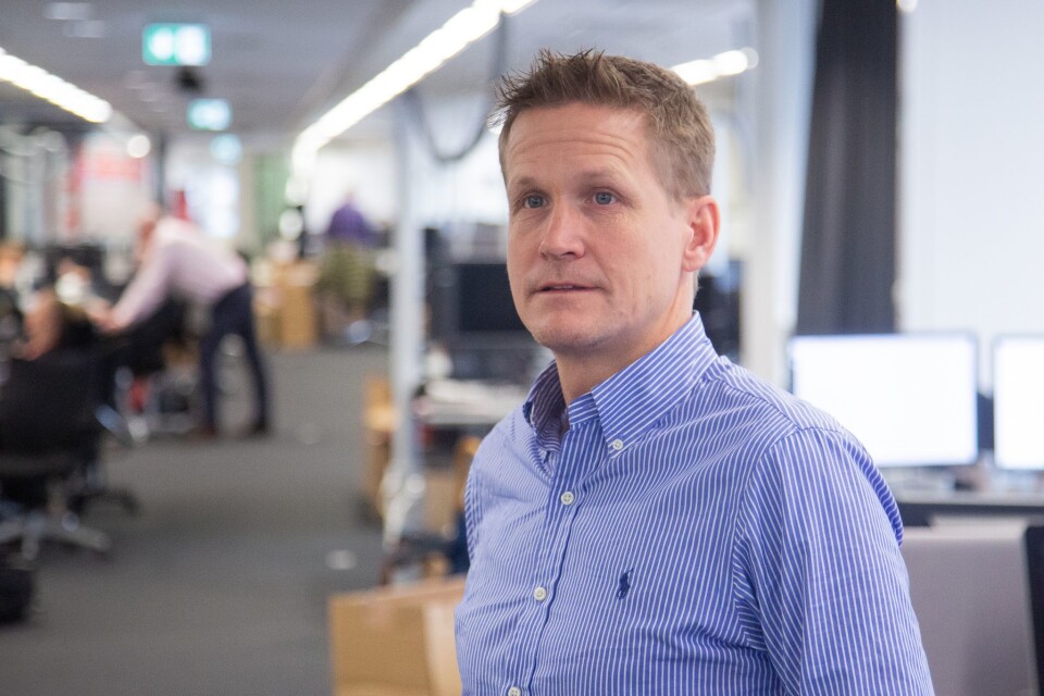 Kommentator og nyhetsleder i VG Sporten, Leif Welhaven. Kommentator og nyhetsleder i VG Sporten, Leif Welhaven.
