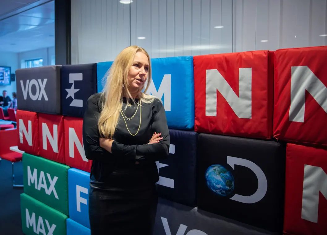Administrerende direktør Tine Austvoll Jensen i Discovery Network Norge. Administrerende direktør Tine Austvoll Jensen i Discovery Network Norge.