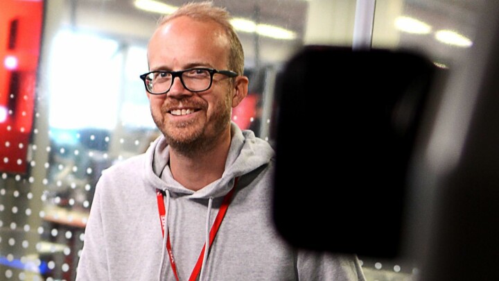 Fersk administrerande direktør i VGTV, Thomas Manus Hønningstad.