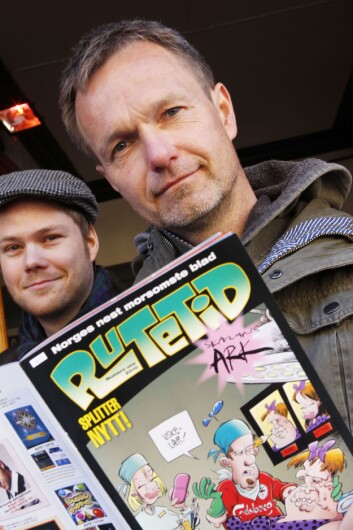 Akrivfoto: Mannen bak Pondus, Frode Øverli. Her fra lanseringen av «Rutetid» i 2010. Foto: Cornelius Poppe / Scanpix Akrivfoto: Mannen bak Pondus, Frode Øverli. Her fra lanseringen av «Rutetid» i 2010. Foto: Cornelius Poppe / Scanpix