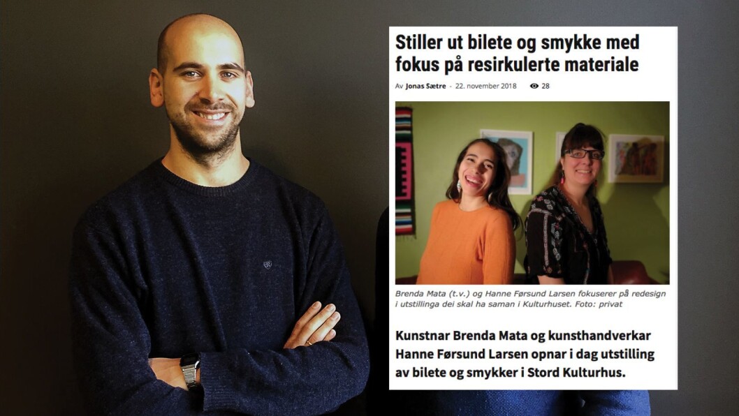 Jonas Sætre i Stord24. Jonas Sætre i Stord24.