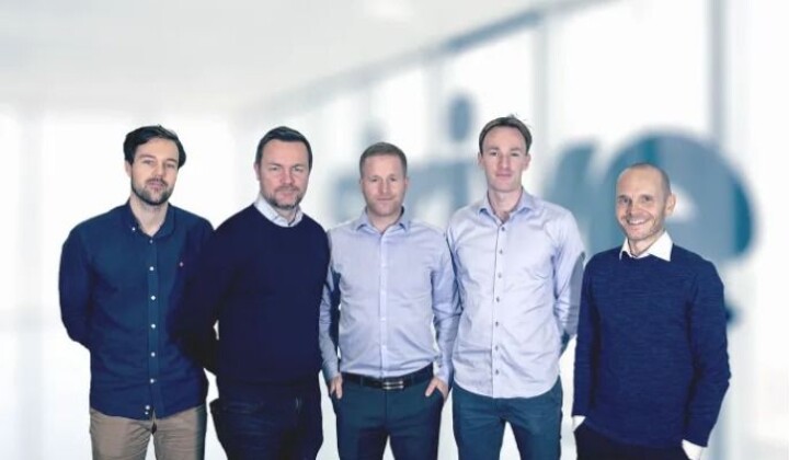Fra venstre: Even Braastad, Per Jarle Heggelund, Sverre Enitch, Endre Lübeck, Magnar Kvalvik.