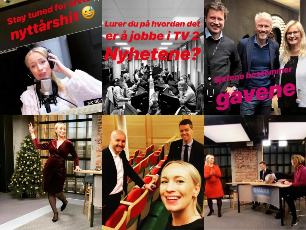 Første veke med TV 2 sin @tv2folk-konto er det Linn Marie Wiik som styrer showet. Første veke med TV 2 sin @tv2folk-konto er det Linn Marie Wiik som styrer showet.