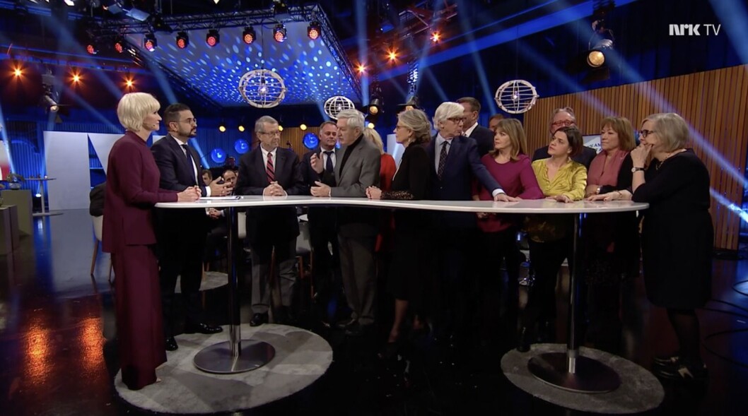 Fra Dagsrevyens jubileumssending Fra Dagsrevyens jubileumssending