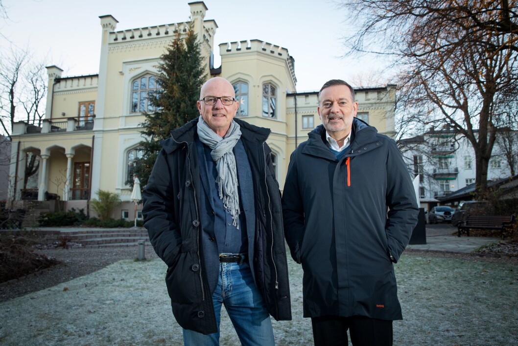 Kruse Larsen og Terje Svabø. Kruse Larsen og Terje Svabø.