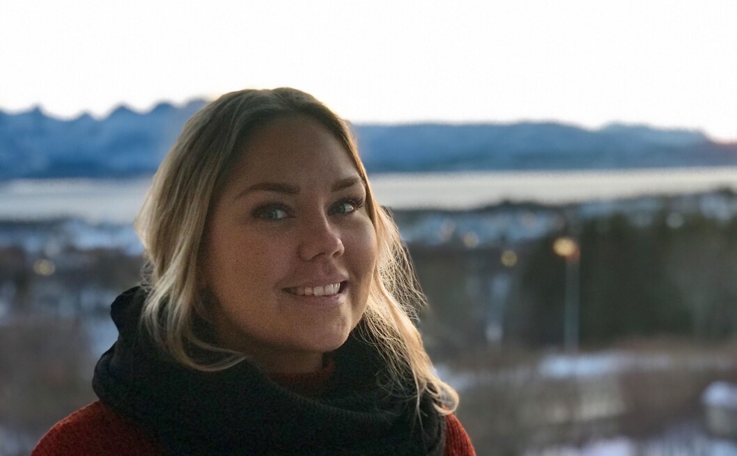 Michelle Bjellmo mener det ikke blir ordentlig jul før man er nord for Polarsirkelen. Michelle Bjellmo mener det ikke blir ordentlig jul før man er nord for Polarsirkelen.