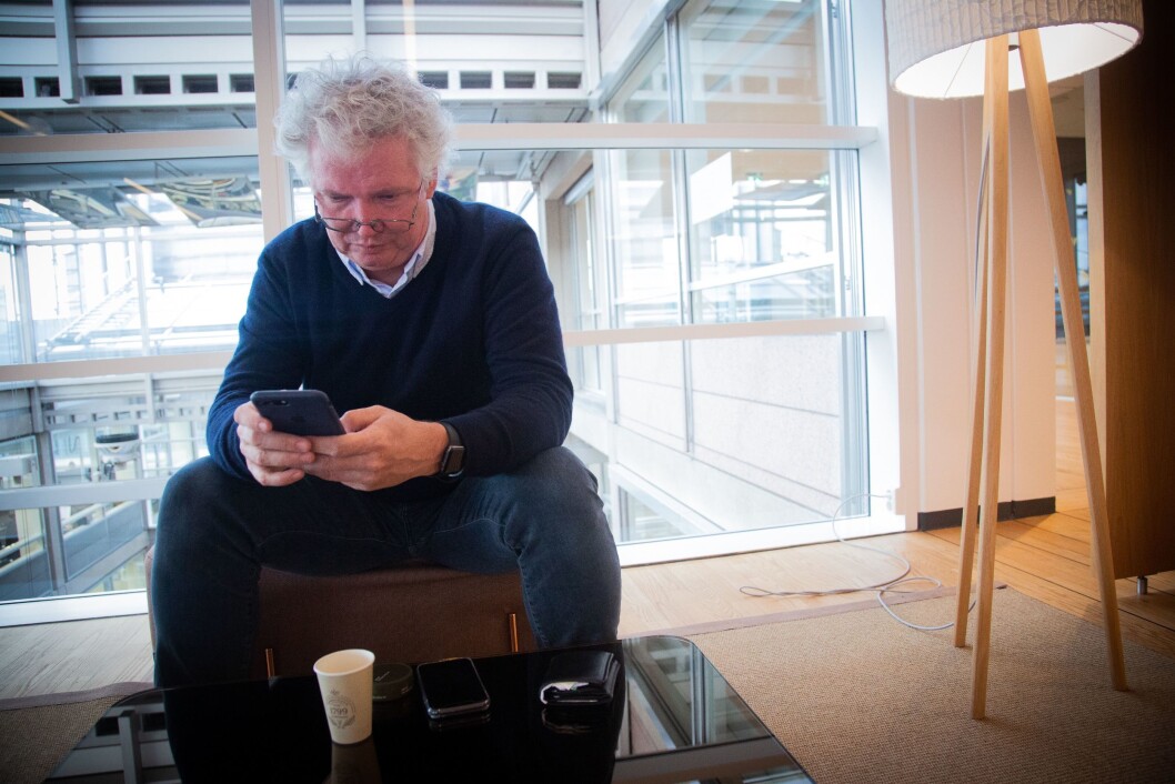 Per Anders Johansen, avtroppande Moskva-korrespondent for Aftenposten. Per Anders Johansen, avtroppande Moskva-korrespondent for Aftenposten.