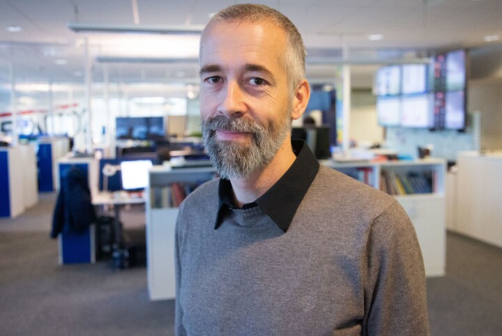 Sjefredaktør Einar Tho i Haugesunds Avis.