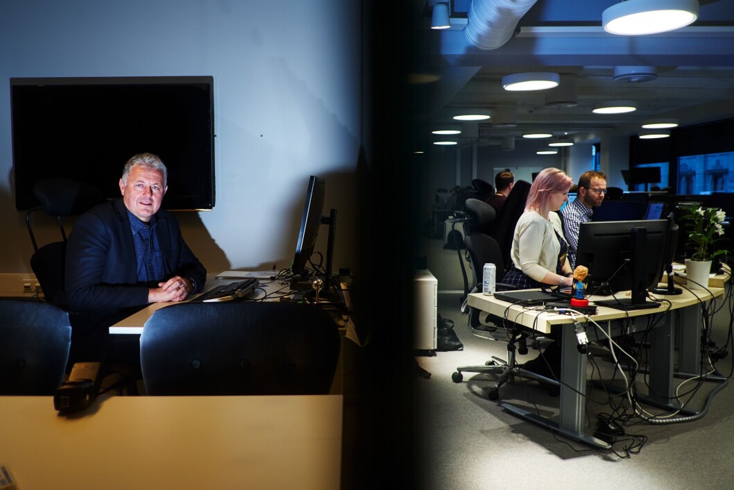 Gunnar Stavrum, ansvarleg redaktør i Nettavisen. Gunnar Stavrum, ansvarleg redaktør i Nettavisen.
