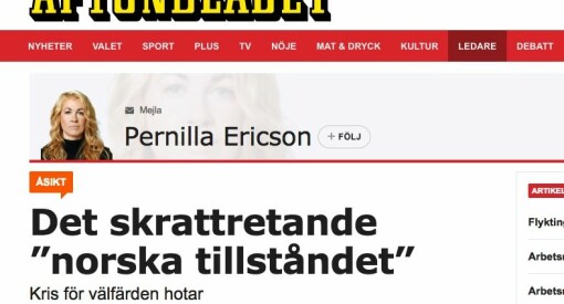 Faktisk har faktasjekket svenske Aftonbladet - og gir avisa stryk