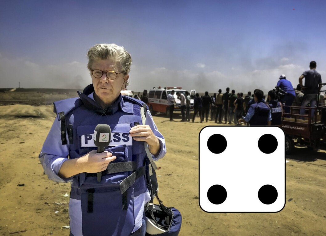 TV 2-reporter Pål T. Jørgensen. TV 2-reporter Pål T. Jørgensen.