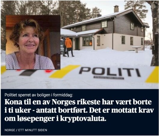 Skjermbilde: Aftenposten. Skjermbilde: Aftenposten.