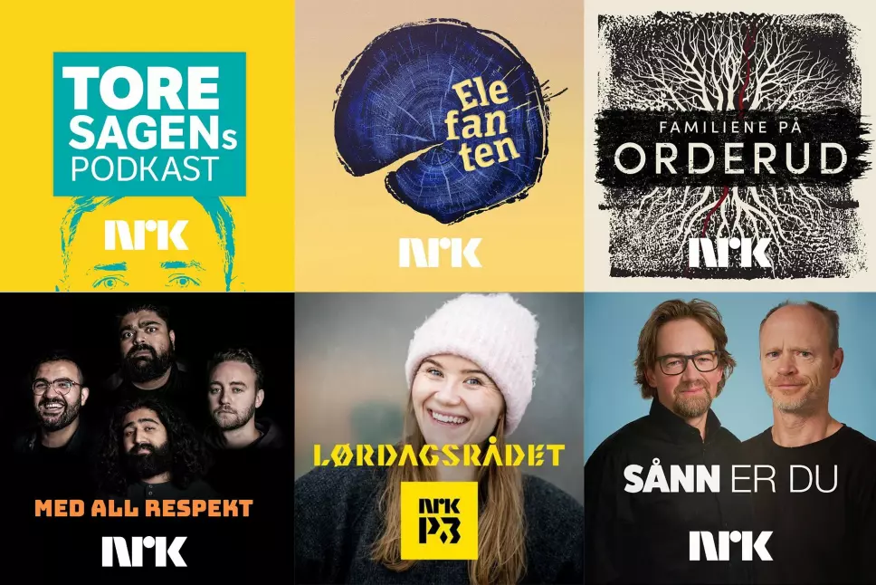 Et utvalg podkaster fra NRK som kan forsvinne fra andre plattformer.