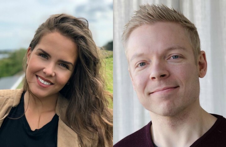 Karen Anna Kleppe og Ivar Lid Riise til TV 2 sin innanriksredaksj i Bergen.