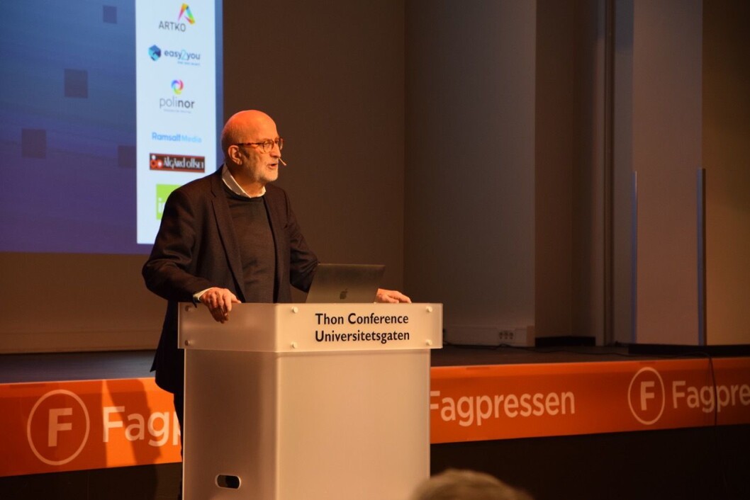 Erik Nord, styreleder i Fagpressen. Erik Nord, styreleder i Fagpressen.