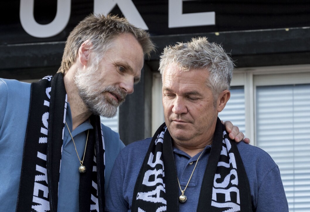 Tidligere trenerduo Kåre Ingebrigtsen(th) og Erik Hoftun ved arrangementet Tidligere trenerduo Kåre Ingebrigtsen(th) og Erik Hoftun ved arrangementet