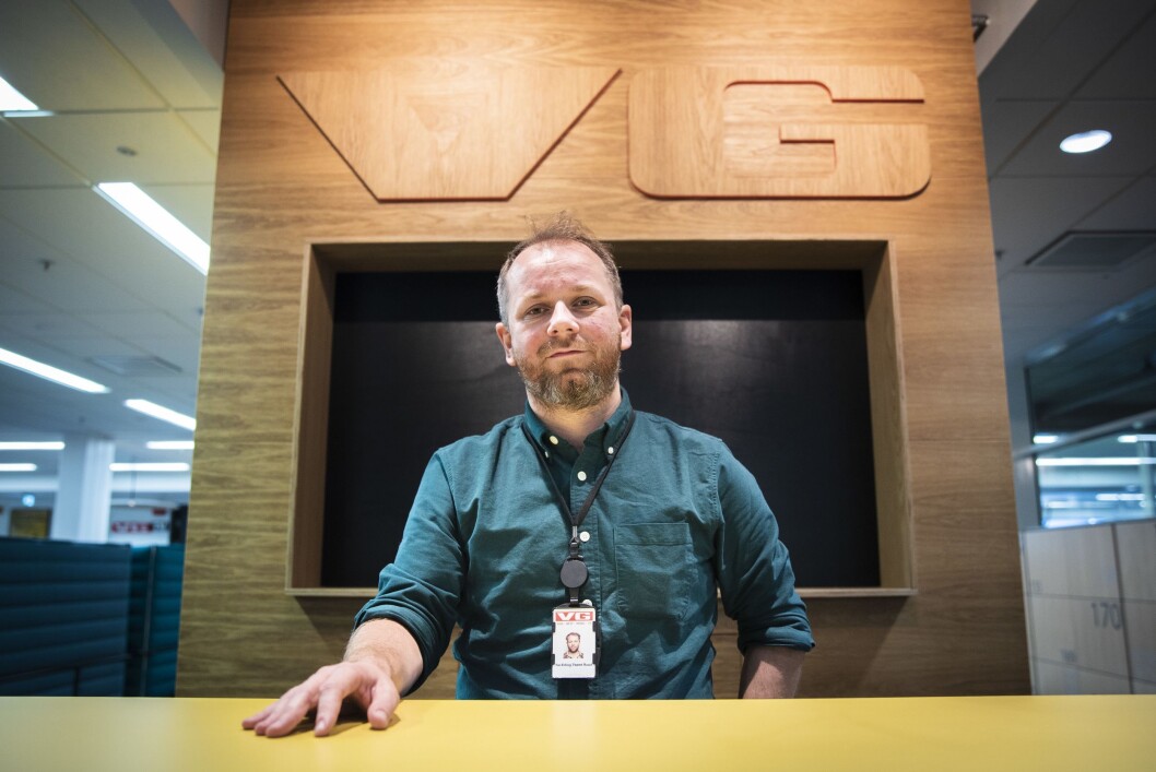 Klubbleder og journalist Tor-Erling Thømt Ruud i VG. Klubbleder og journalist Tor-Erling Thømt Ruud i VG.