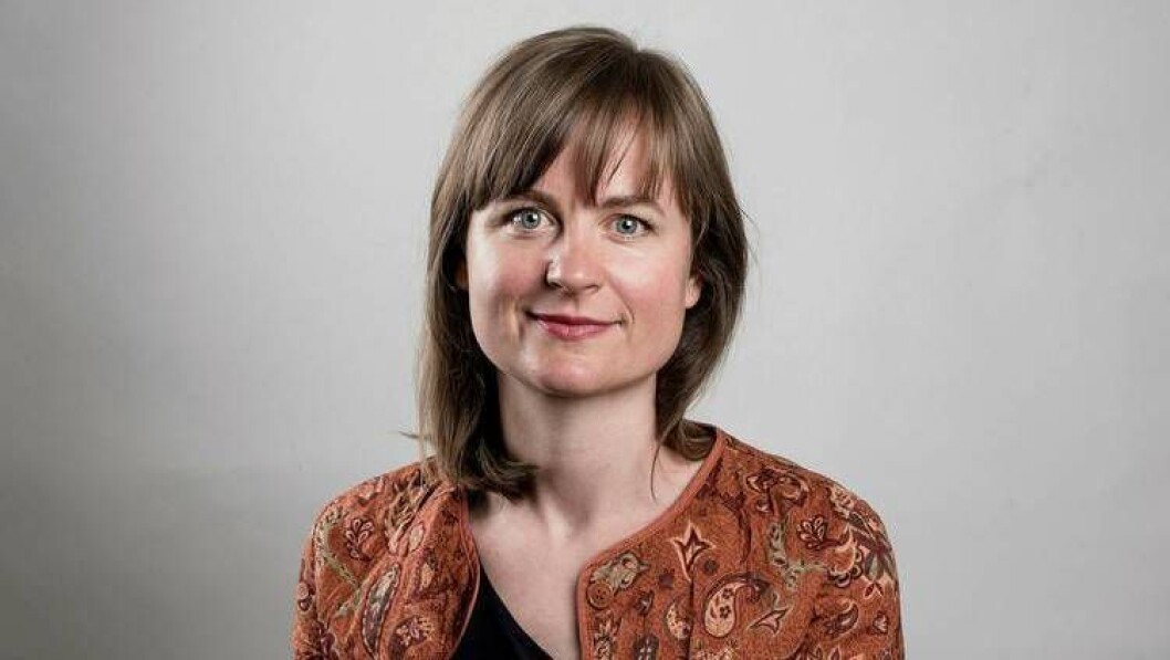 Sjefredaktør Mari Skurdal i Klassekampen. Sjefredaktør Mari Skurdal i Klassekampen.