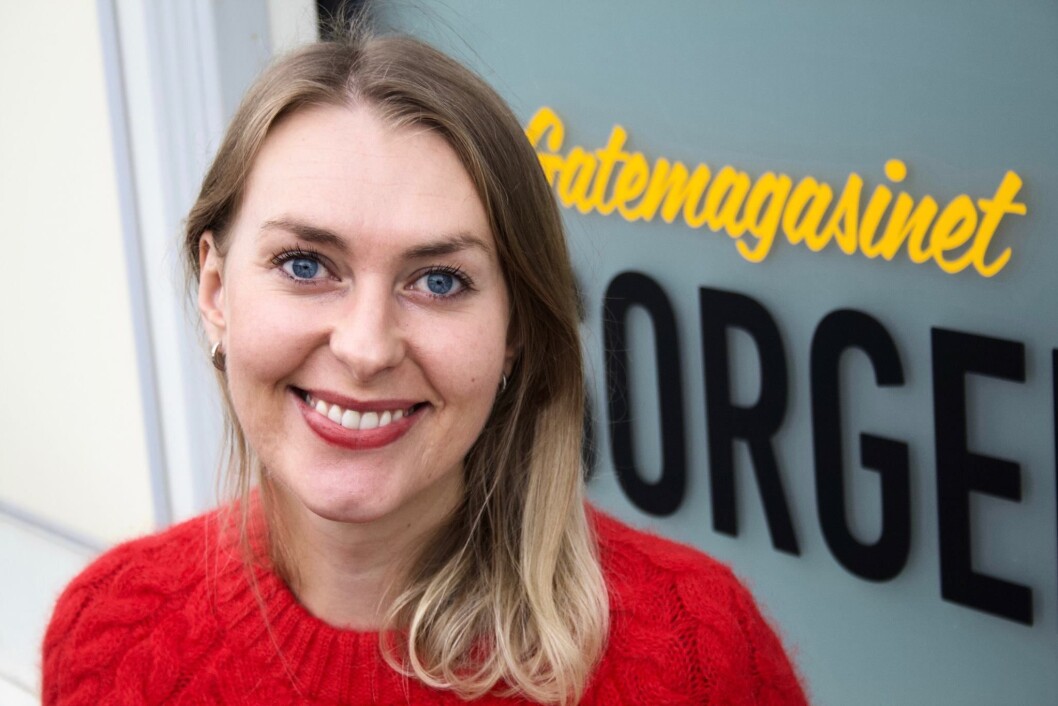 Ansvarlig redaktør Vanja Skotnes i Sorgenfri Ansvarlig redaktør Vanja Skotnes i Sorgenfri