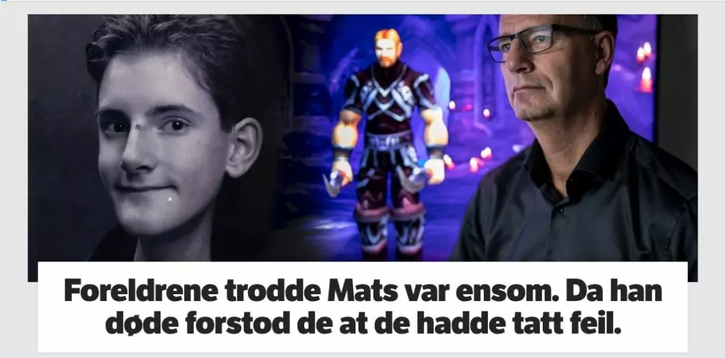 Slik frontet NRK saken på NRK.no.