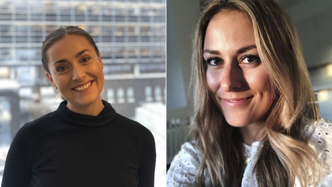 Julie Solberg og Rikke Monsen. Julie Solberg og Rikke Monsen.