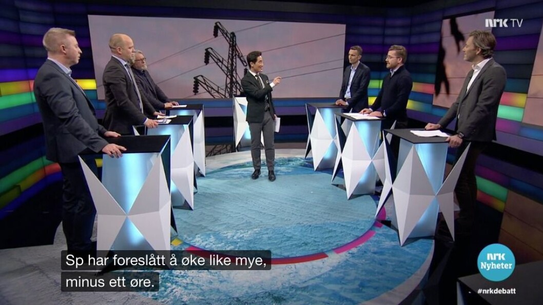Debatten på torsdag var preget av menn. Debatten på torsdag var preget av menn.