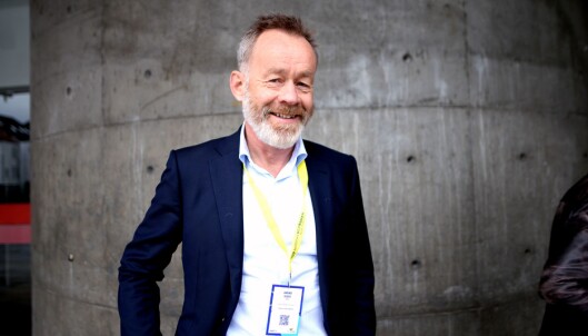 Sjefredaktør Amund Djuve i DN. Sjefredaktør Amund Djuve i DN.