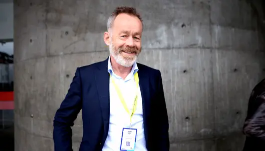 Sjefredaktør Amund Djuve i DN. Sjefredaktør Amund Djuve i DN.