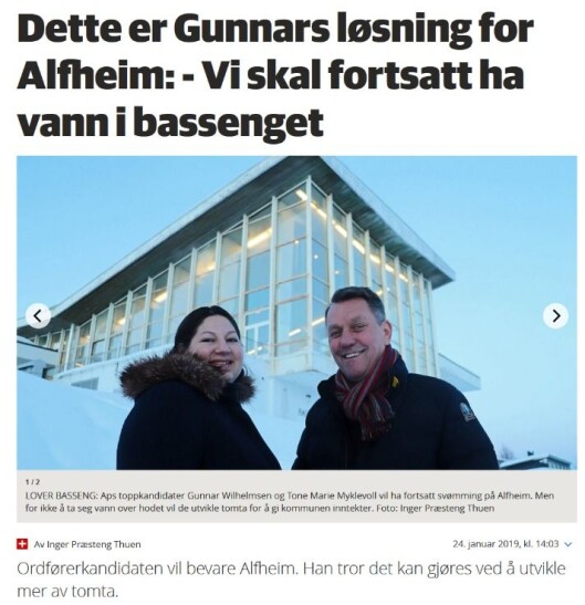 Faksimile fra Nordlys. Faksimile fra Nordlys.