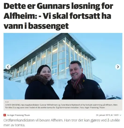 Faksimile fra Nordlys. Faksimile fra Nordlys.