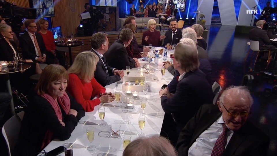 Dagsrevyen sitt 60 års jubileum på NRK 15. desember 2018.