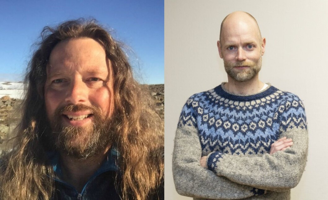 Martin Kristiansen og Tony Gulla Sivertsen. Martin Kristiansen og Tony Gulla Sivertsen.