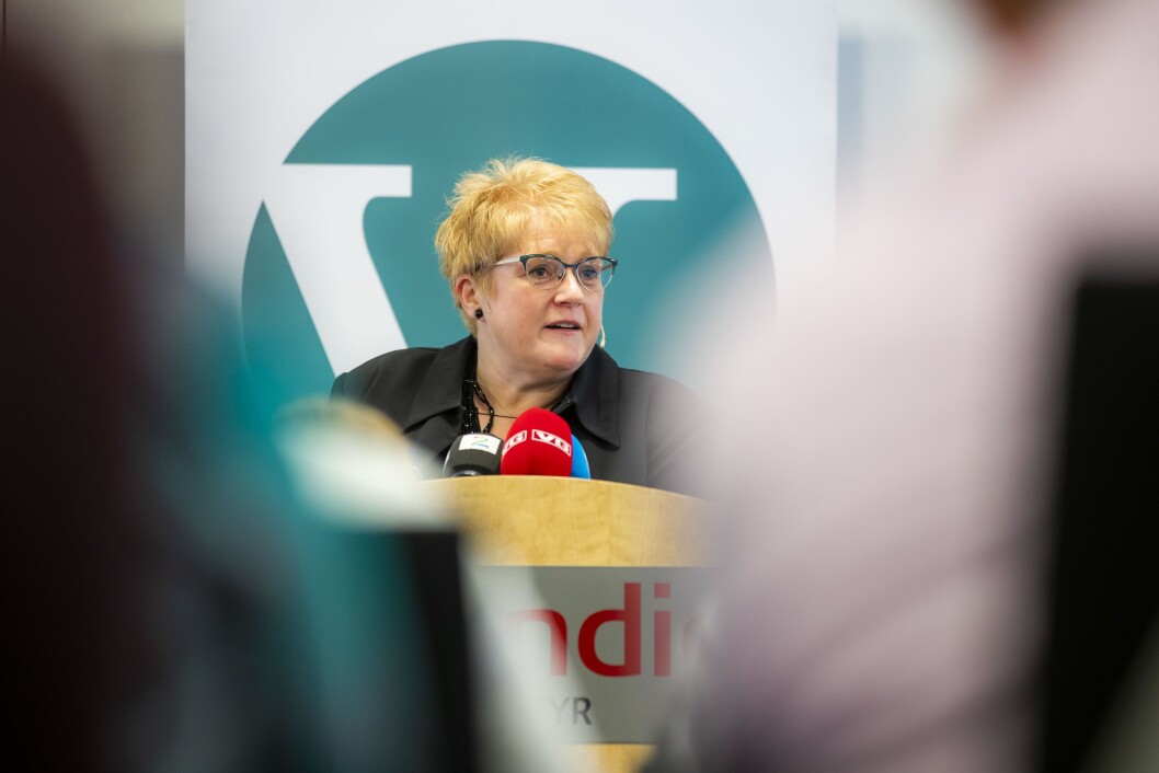 Kulturminister og partileder i Venstre, Trine Skei Grande. Kulturminister og partileder i Venstre, Trine Skei Grande.