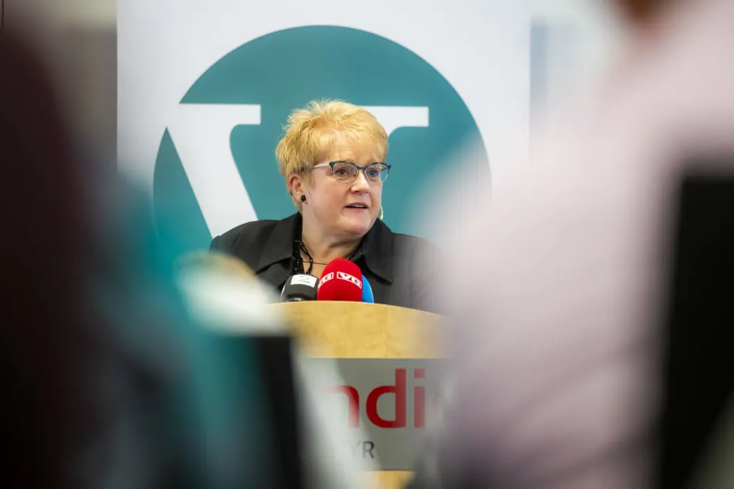 Kulturminister og partileder i Venstre, Trine Skei Grande. Kulturminister og partileder i Venstre, Trine Skei Grande.