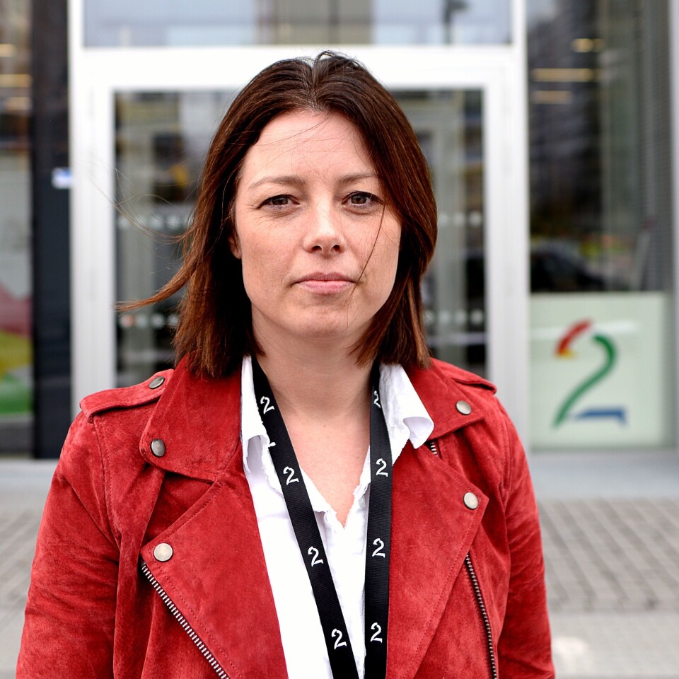 Sarah WIlland, TV 2. Sarah WIlland, TV 2.