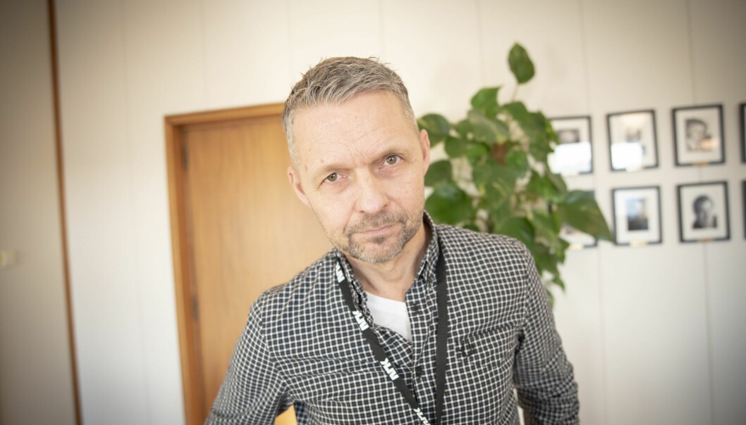 Distriktsdirektør Marius Lillelien i NRK.