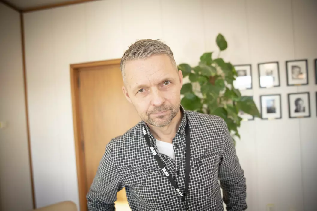 Distriktsdirektør Marius Lillelien i NRK.