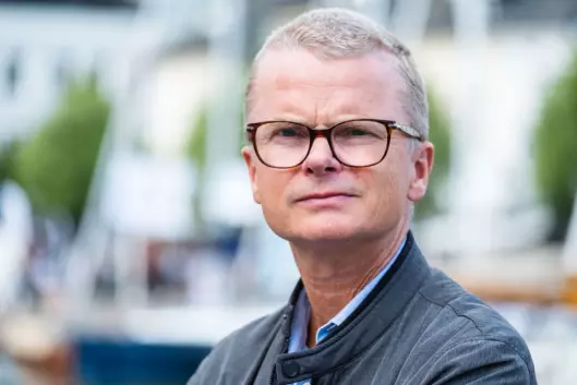 Lars Helle, sjefredaktør i Stavanger Aftenblad under Arendalsuka onsdag.