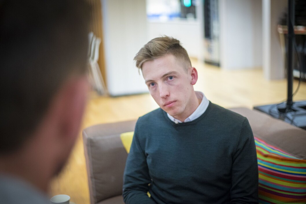 VG-journalist Lars Joakim Skarvøy møter Medier24 og snakkar om den tøffe tida etter publiseringa av saka om Giske-videoen VG-journalist Lars Joakim Skarvøy møter Medier24 og snakkar om den tøffe tida etter publiseringa av saka om Giske-videoen